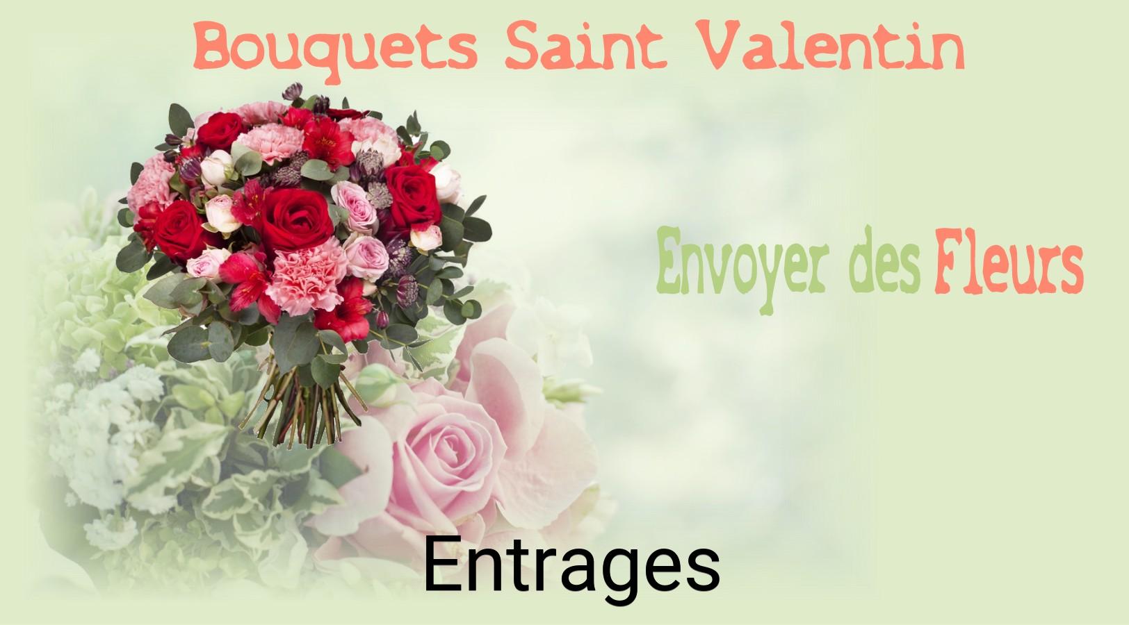Roses de Saint-Valentin livrées à Entrages